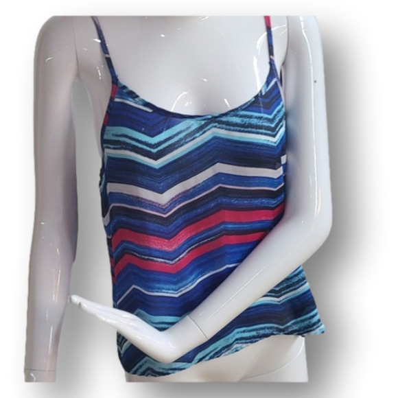 Streetwear Society Tops - 🎈$10 add on. Streetwear Society Striped Tank Top